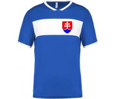 Futbalový dres Slovensko Slovakia modrý s menom a číslom 1