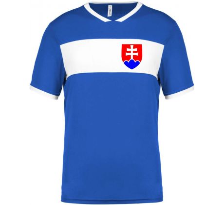 Futbalový dres Slovensko Slovakia modrý s menom a číslom 1